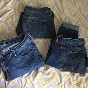 (3) size 10 skinny Jeans